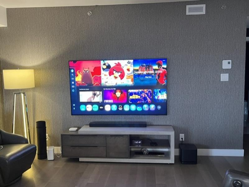 New TV set