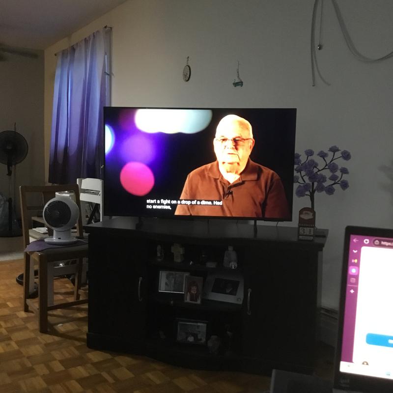 My New 43" Samsung Smart TV ( Crystal )