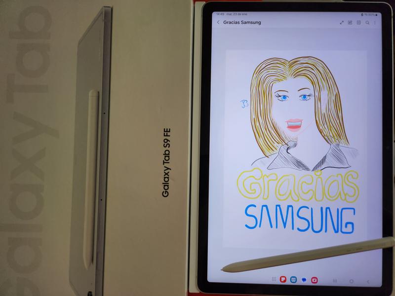 Galaxy Tab S9 FE WIFI 128GB Gris | Precios | Samsung Latinoamérica