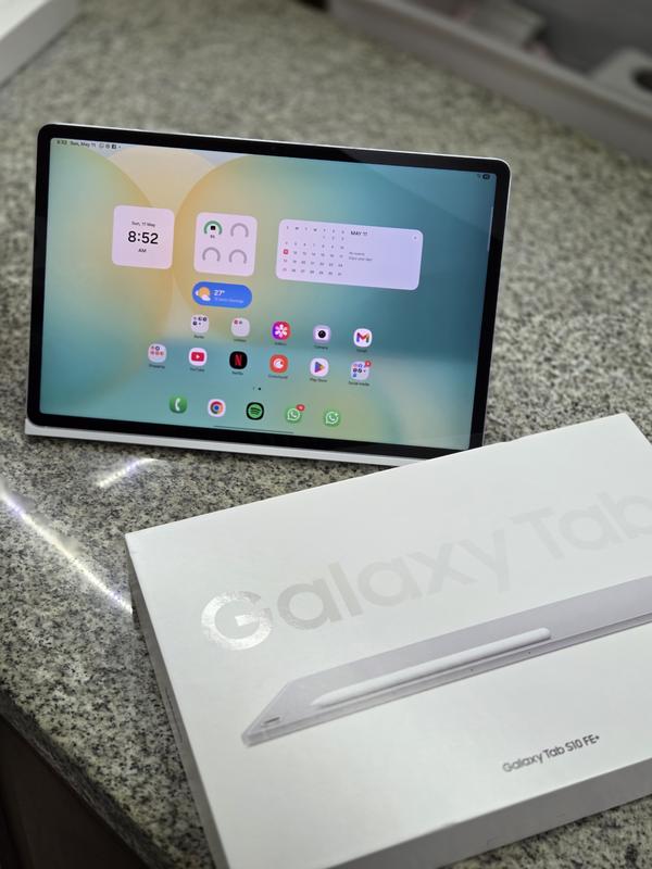 Galaxy Tab S10 FE+ Silver 128 GB | Samsung Latinoamérica