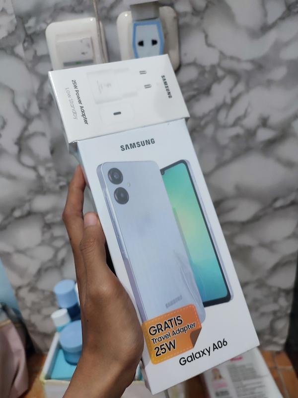 Samsung Galaxy A06 5G Hijau Muda 128GB Samsung Indonesia