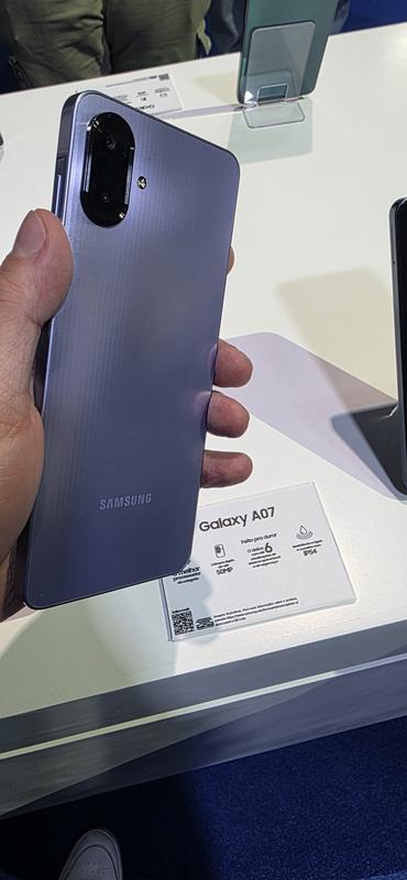 Galaxy A07 Black 128 GB | Samsung Latinoamérica