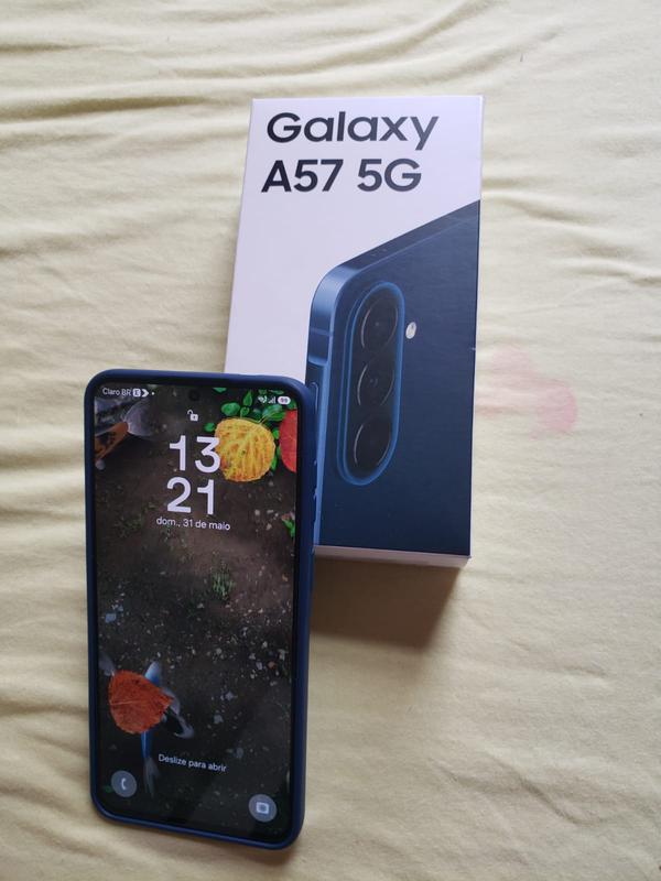 Galaxy A57 5G Azul Escuro 128 GB | Samsung Brasil