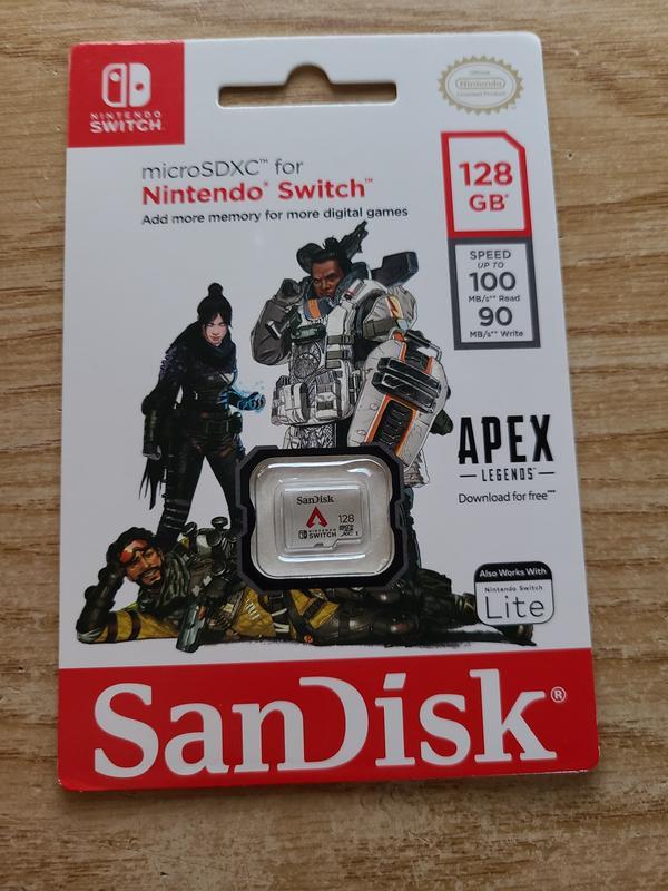 SanDisk microSDXC Memory Card For Nintendo Switch 128GB