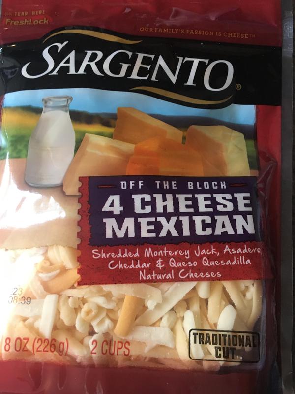 Sargento® Shredded Sharp Natural Cheddar Cheese, 8 oz.