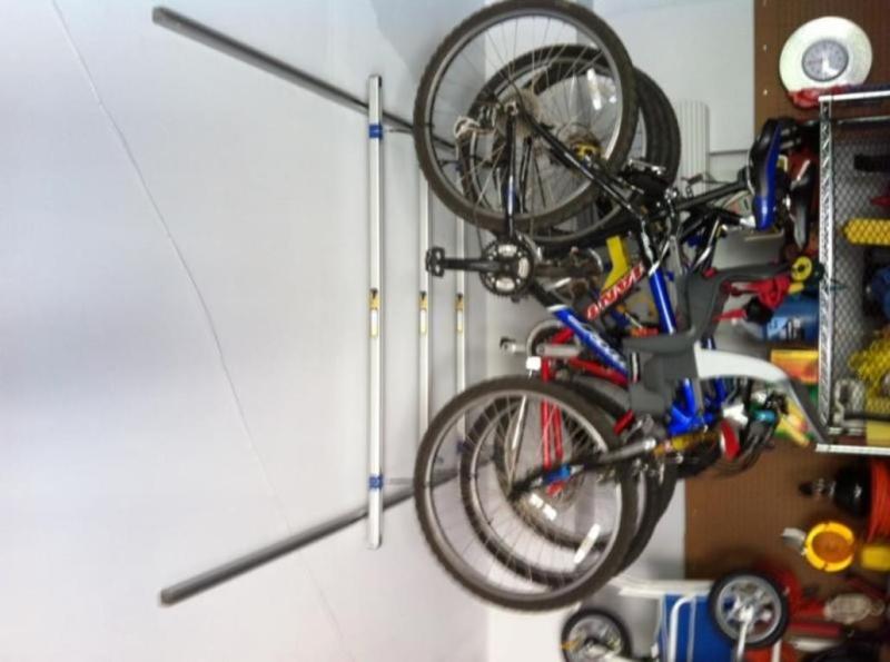 ceiling bike rack garage