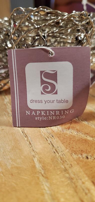 Silver napkin holder