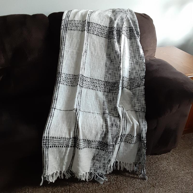 Cozy throw blanket.