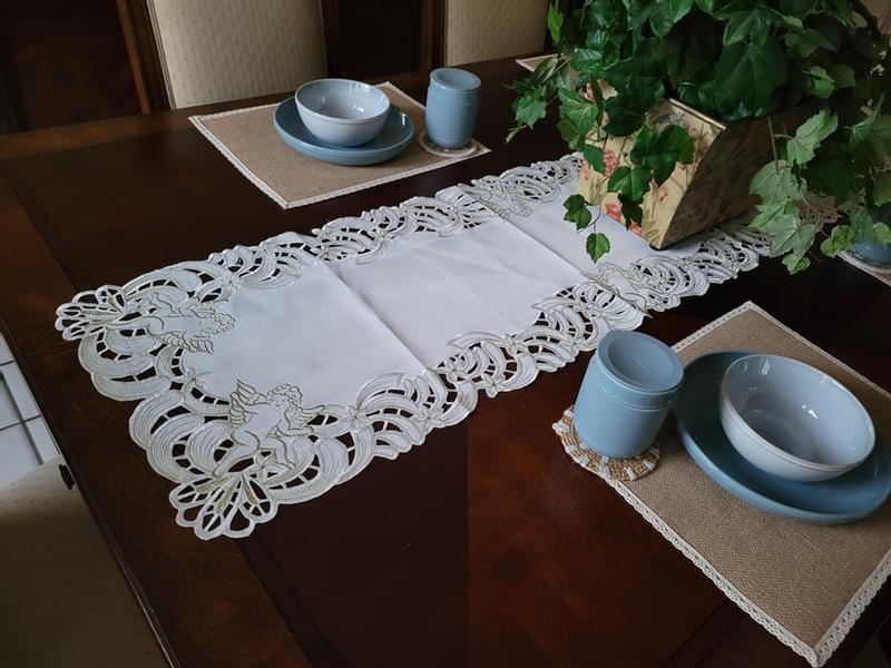 Beautiful Gold Thread and Cutouts