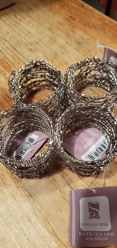 Silver napkin holder