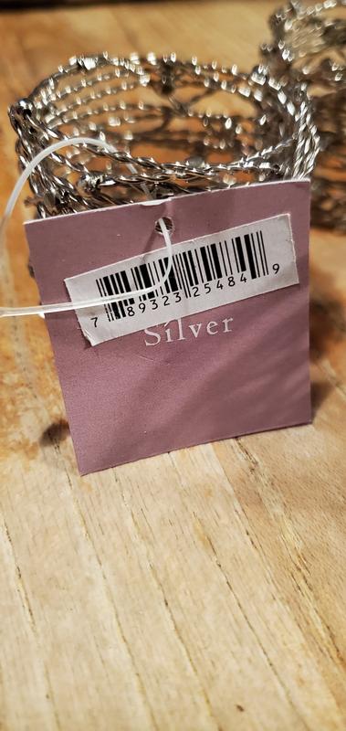 Silver napkin holder