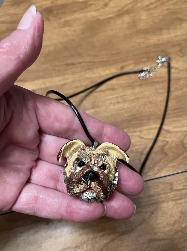 Bottlecap Necklace: Dog