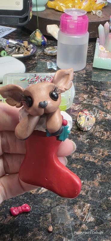 Souffle Cherry Pie is a perfect Xmas red!