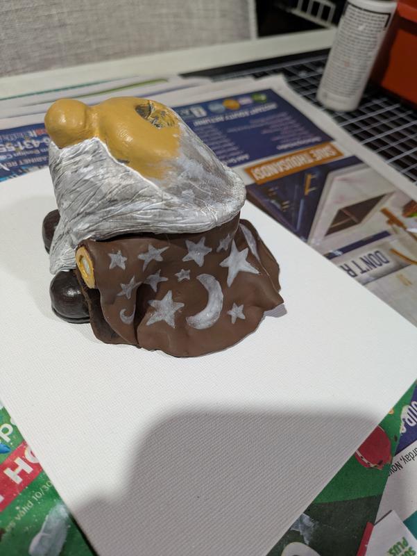 "Holiday" Gnome - I added magnets for interchangeable pieces.