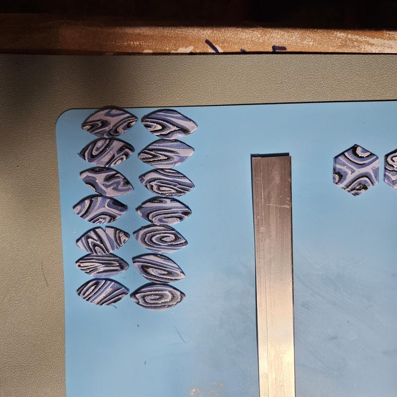 Made some earrings...did pretty well for my first time!