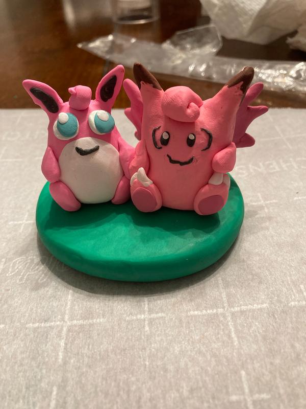 Pokémon clay figurines!