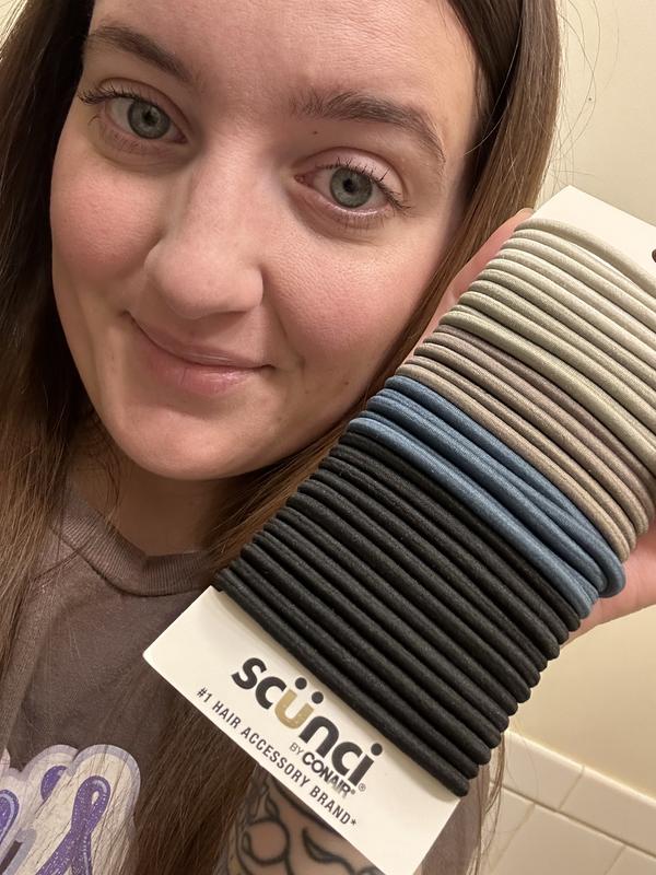 All Hair Black Multi 2X Stronger Hair Ties 32pk - No Damage®