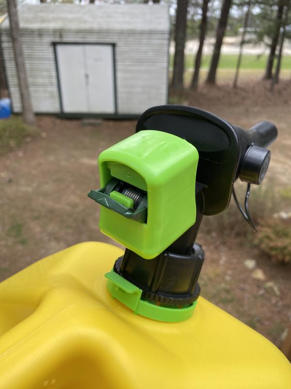 Lever on back