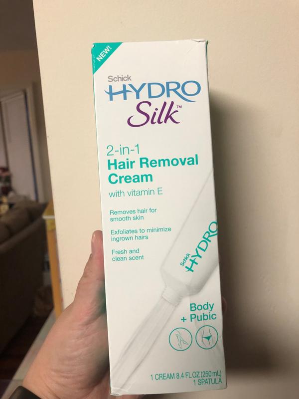 Schick Hydro Silk 2 in 1 Hair Removal Cream for Body Pubic Meijer