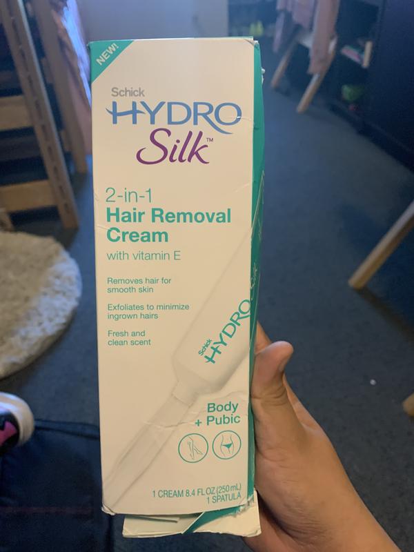 Schick Hydro Silk 2 in 1 Hair Removal Cream for Body Pubic Meijer