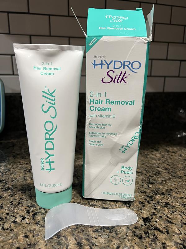 Schick Hydro Silk 2 in 1 Hair Removal Cream for Body Pubic Meijer