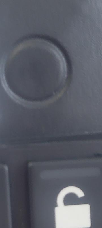 Programming button not available