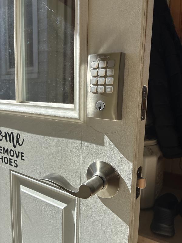 New keypad front