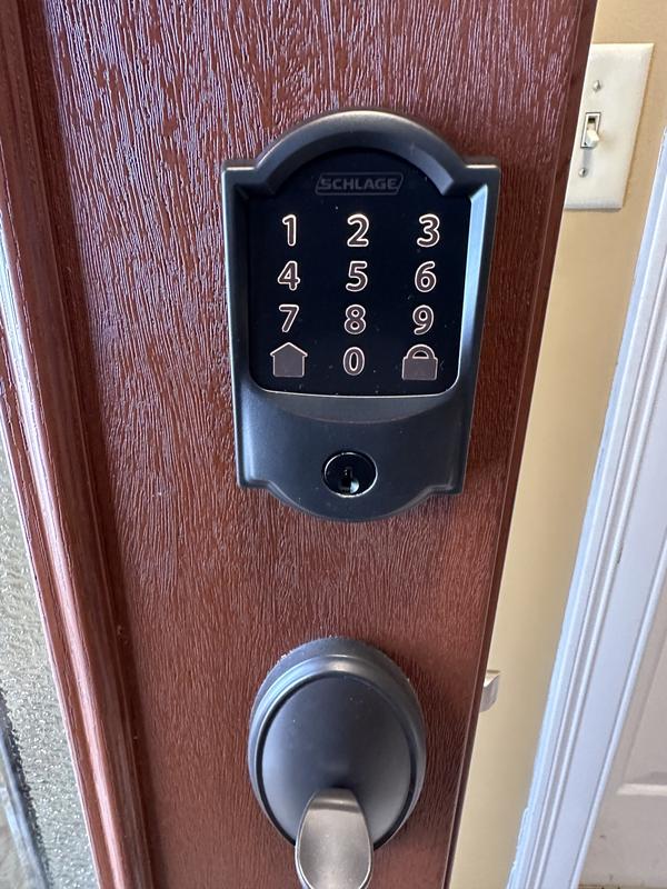 My new digital Schlage lock