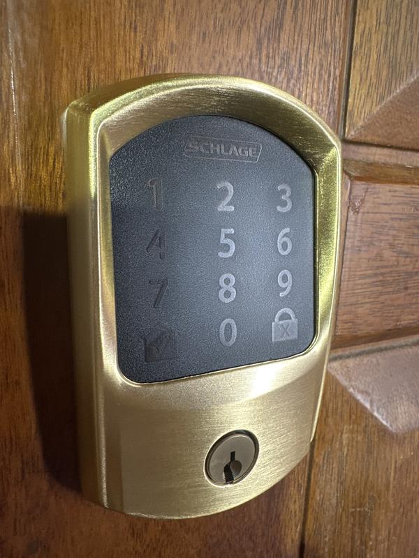 Schlage B60 N GRW 608 Deadbolt With Greenwich Trim, Keyed 1 Side...