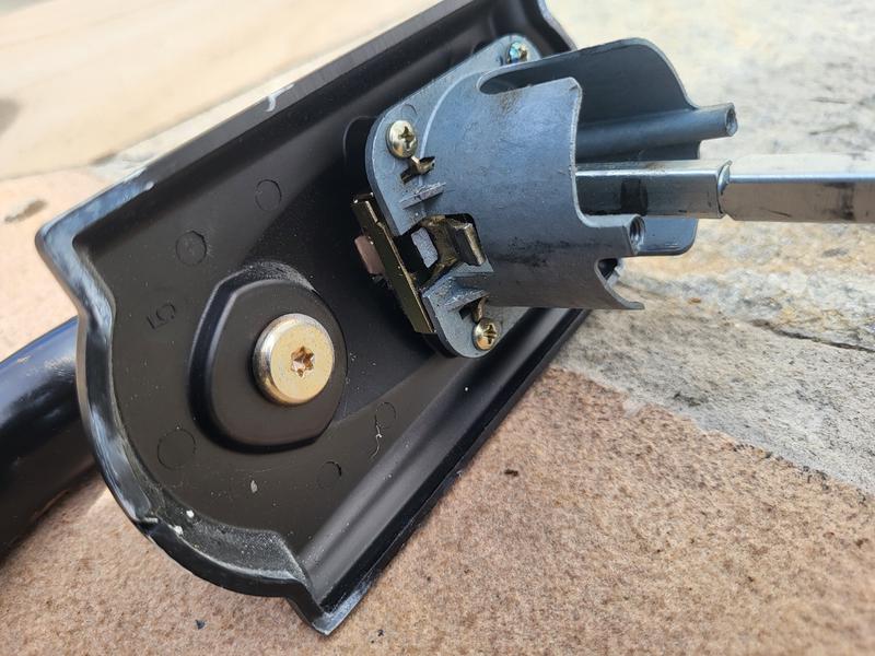 Camelot Single Cylinder Handleset and Plymouth Knob