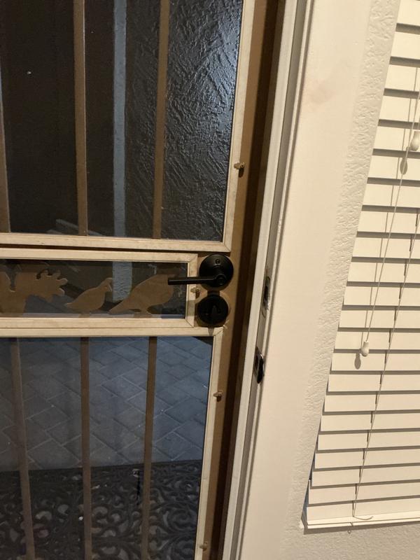 Entry Security handle and Interior door set