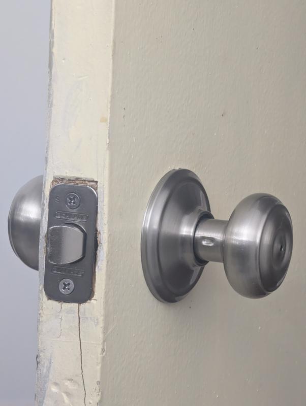 Newly installed knob!