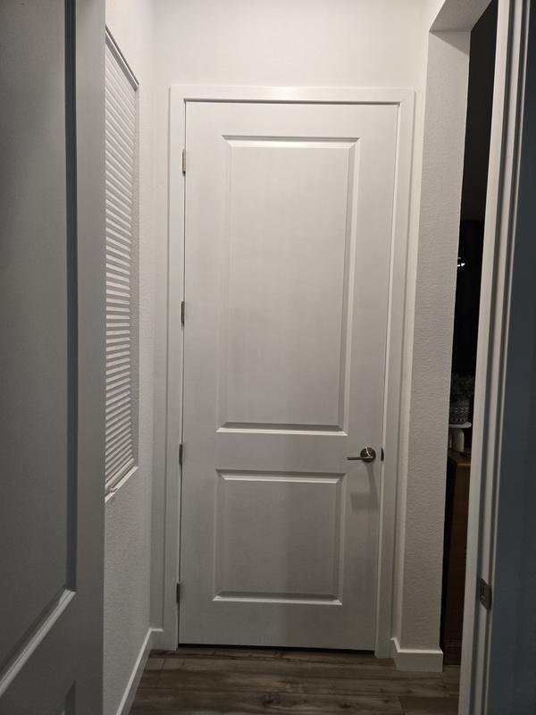 Schlage Latitude Satin Nickel Universal Interior/Exterior Hall