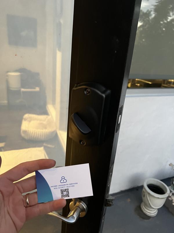 After a fresh installation, from the inside