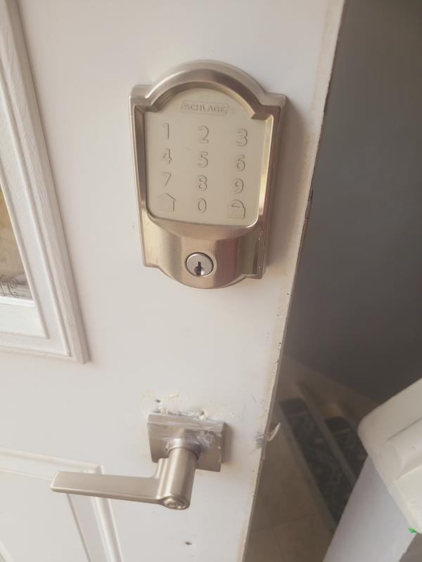 Schlage Connect™ Smart Deadbolt with Century Trim, Z-Wave Schlage Connect™ Smart Deadbolt with Century Trim, Z-Wave