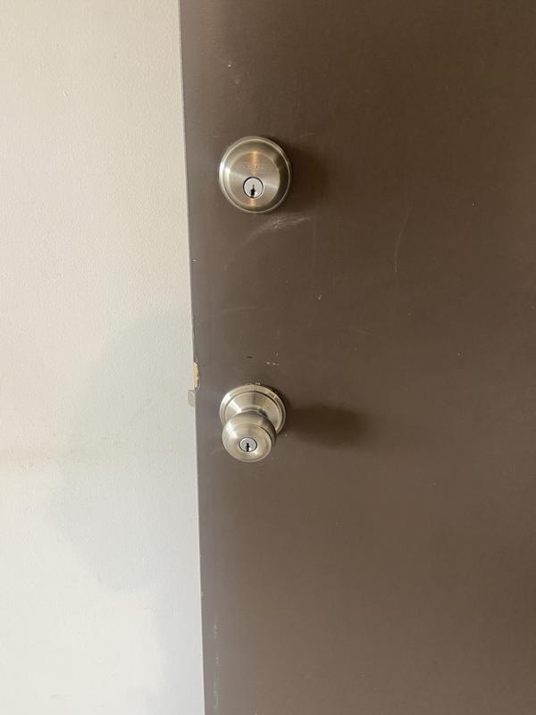 Our new security set on our rental property