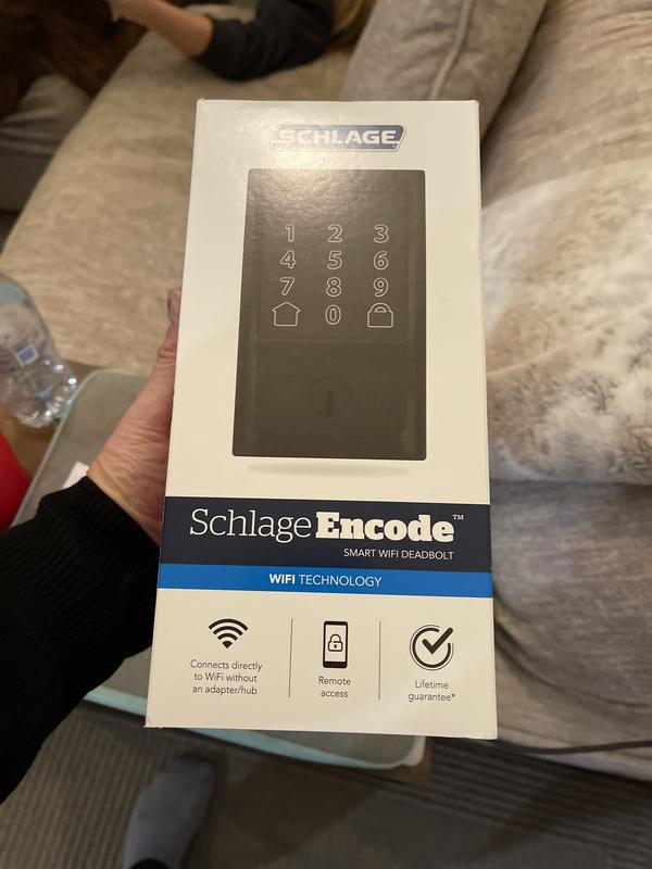 My new Schlage encode