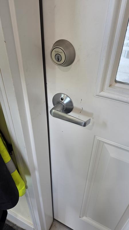 Schlage Elan Satin Chrome Universal Interior Hall/Closet Passage