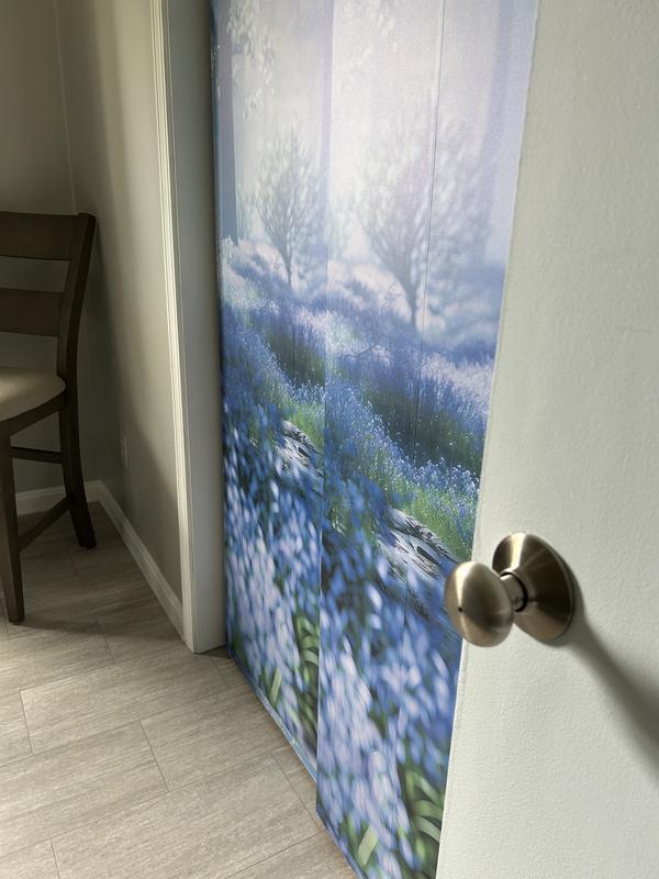 New Handle set on 1968 hollow core door