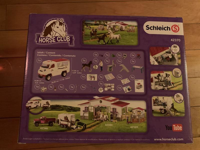 Schleich Horse Club Mobile Vet w/ Hanoverian Foal Playset Macy's