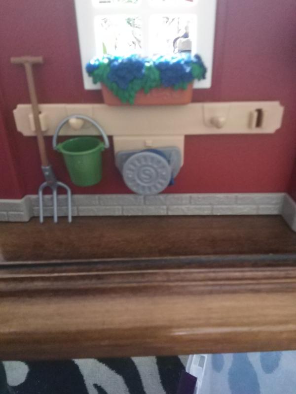 Tool organizations on the outside wall