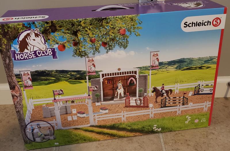 Schleich 42338 Big Horse Show Expanded Tournament Horse Club Play Set Stable 
