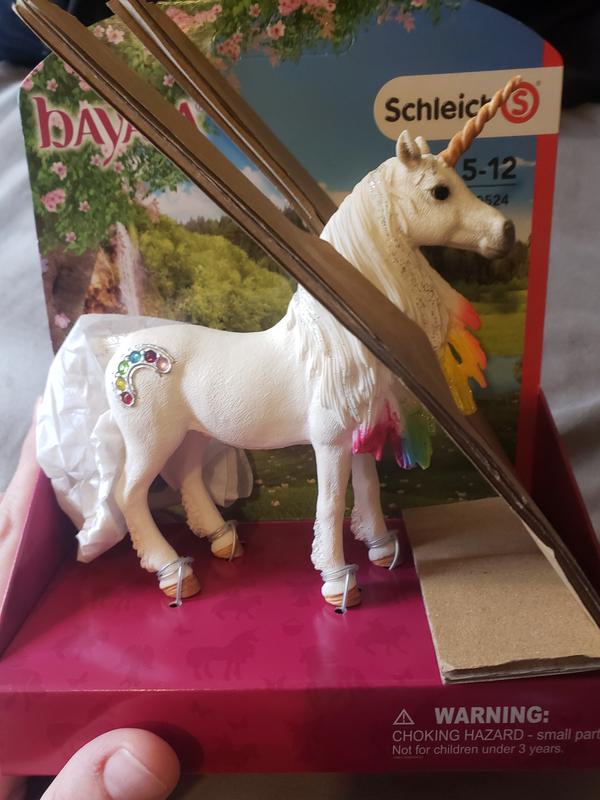 Action Figure Toy Details about   Schleich Rainbow Unicorn New Toy Mare 
