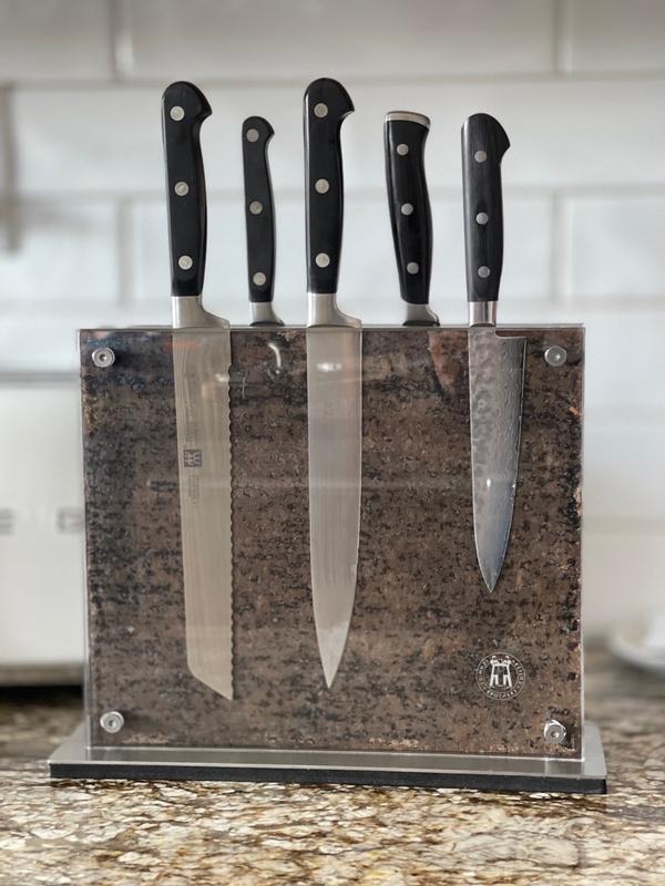 Schmidt Bros Acacia Midtown 220 Magnetic Knife Block, up to 8