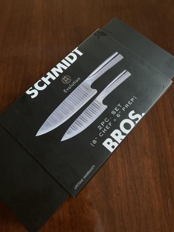 Schmidt Bros Zebra Wood steak knife set : r/Costco