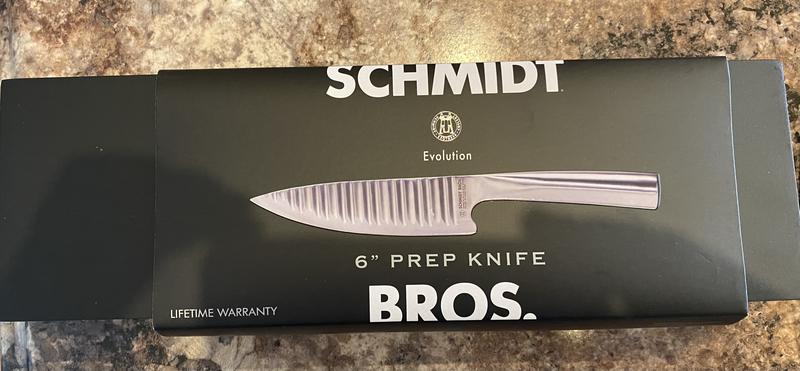 Schmidt Brothers Evolution 6 German Stainles Steel Prep Chef's Knife +  Reviews