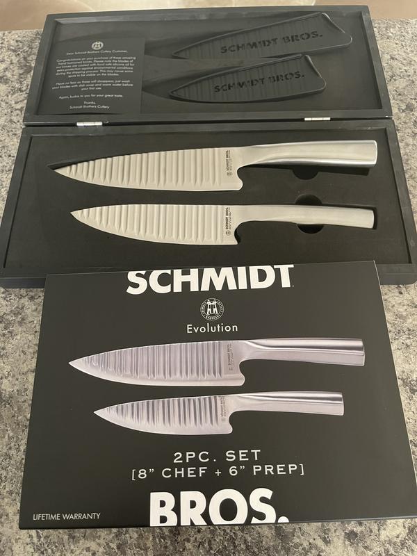 Schmidt Brothers Cutlery - Evolution, 3-Piece Knife Set, Silver