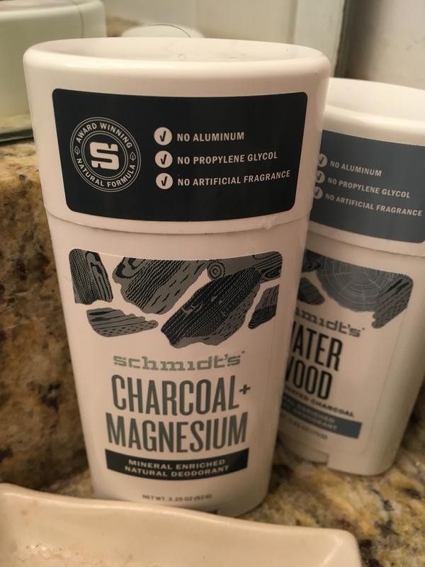 My deodorant and my husbands deodorant