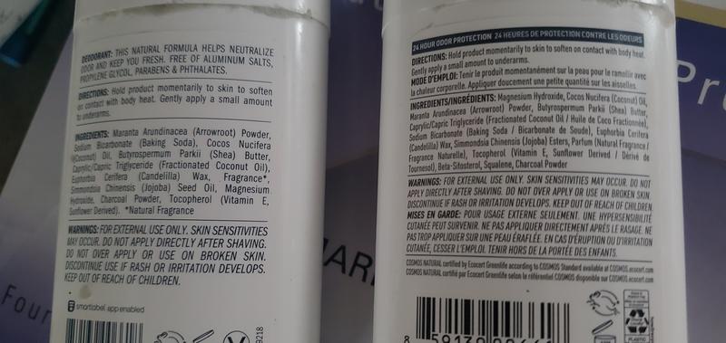 Old on left, new on right