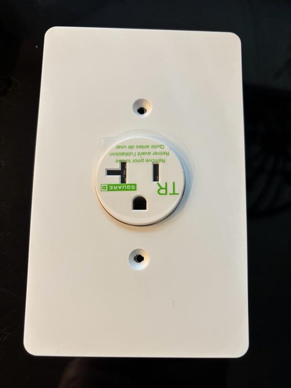 Square D X Series 20 -Amp 125-volt Tamper Resistant Residential ...